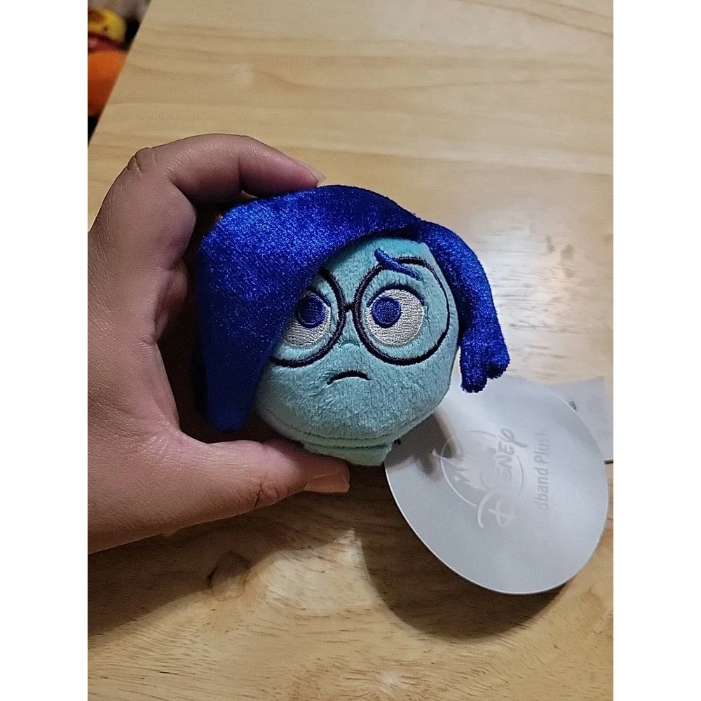 Disney Parks Create Your Own Headband Sadness Inside Out Character Plush Ears - Picture 2 of 3